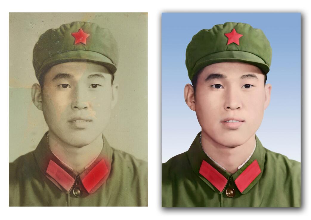 嘉善破损照片修复-18